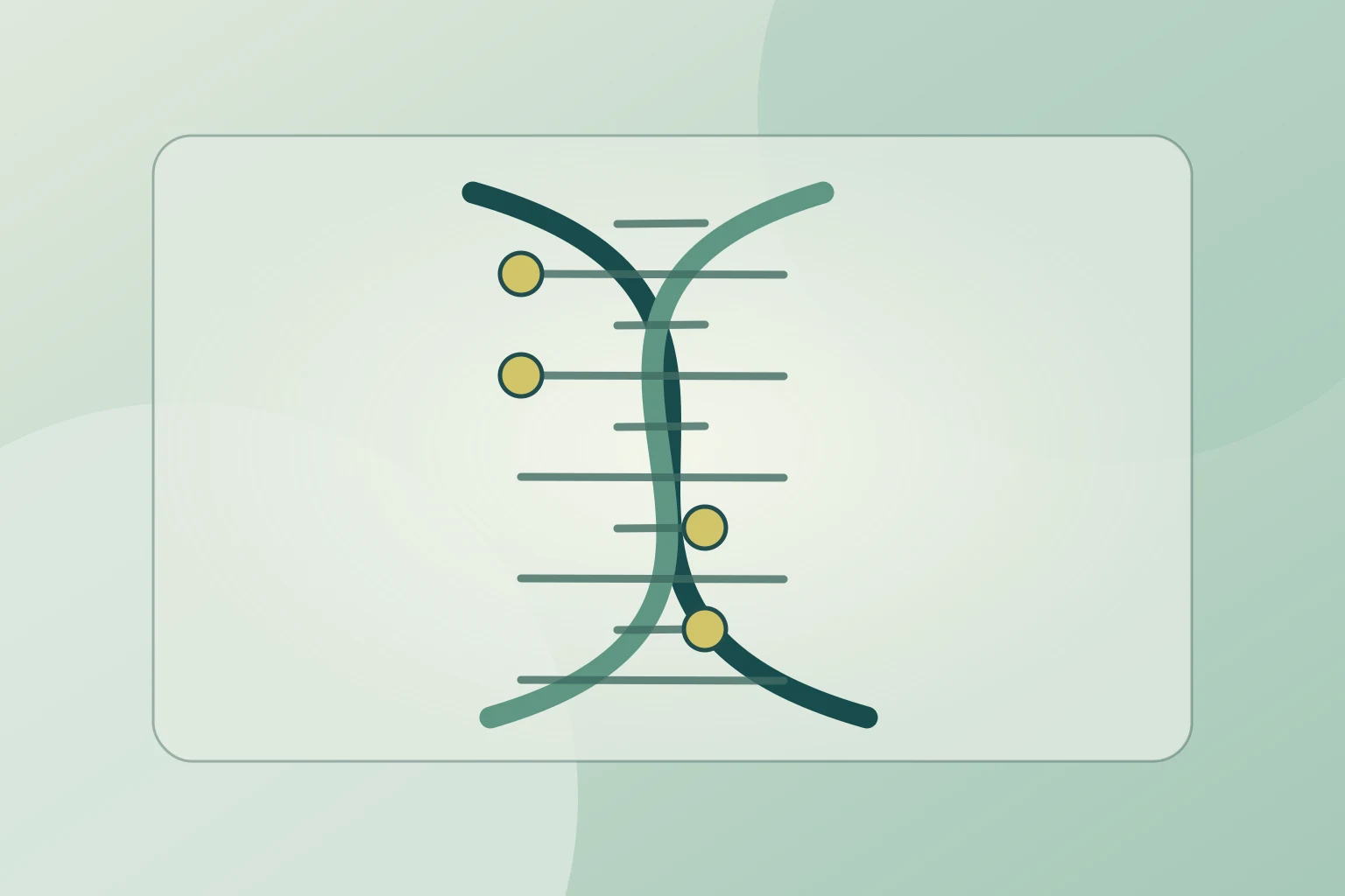 Original diagram of DNA strands, CpG methylation markers and an analytical readout.